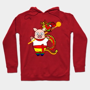 Happy Chinese New Year! The Pig and The Dragon Hoodie